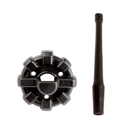 Rugged Ridge ELITE ANTENNA BASE WITH 6" REFLEX ANTENNA; 07-18 JEEP WRANGLER JK/JL 17212.41